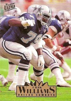 Erik Williams Dallas Cowboys 1995 Ultra Fleer NFL #82
